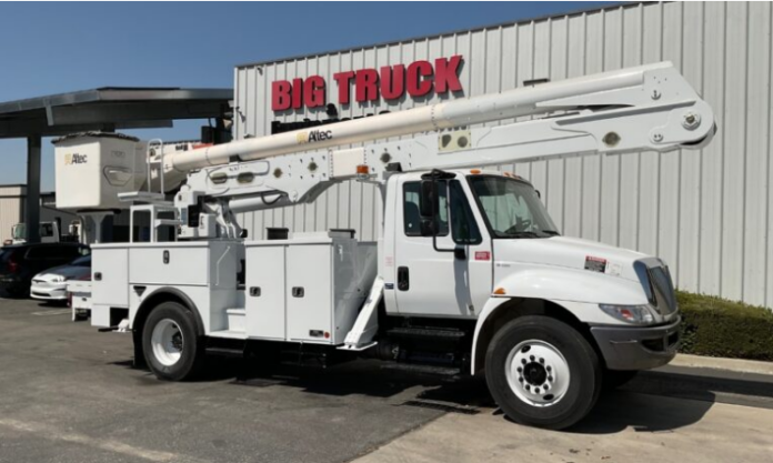 Bucket Truck available at Big Truck & Equipment Sales, ideal for utility and maintenance operations.